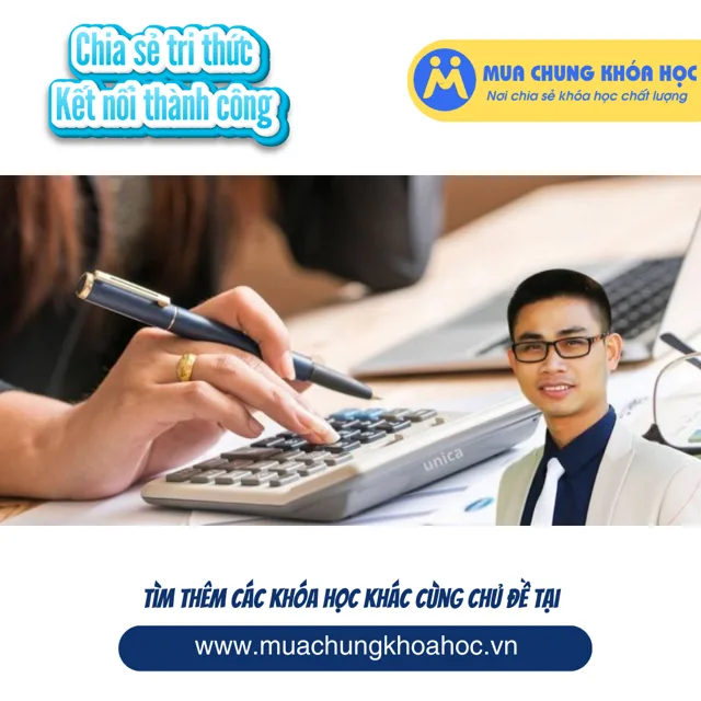 UTC06 Thành thạo kế toán thực tế và lập BCTC trên phần mềm MISA