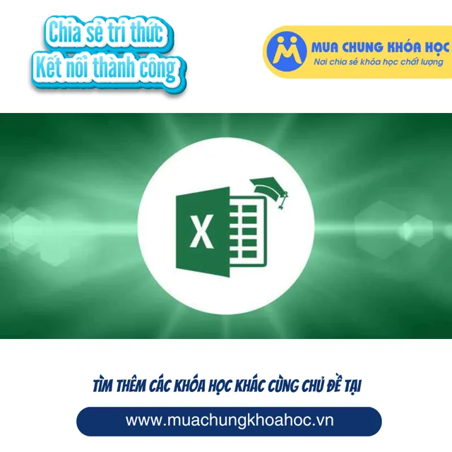 UTH04. Thành thạo Excel trong 3 giờ