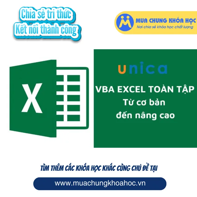 UTH40. VBA Excel toàn tập từ cơ bản đến nâng cao